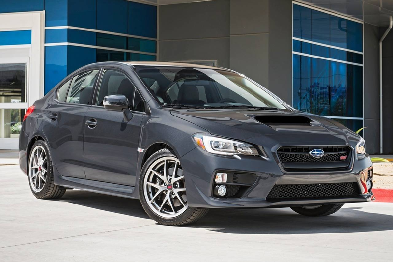2016 Subaru WRX STi (stolen from Edmunds)